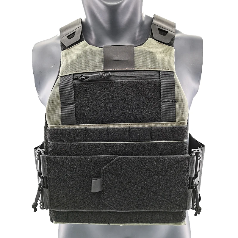 Легкий жилет FCSK 2.0 Tactical Airsoft Combat Plate Carrier Vest Снаряжение Для Охоты на открытом воздухе CS Game Quick Release 500D Vest