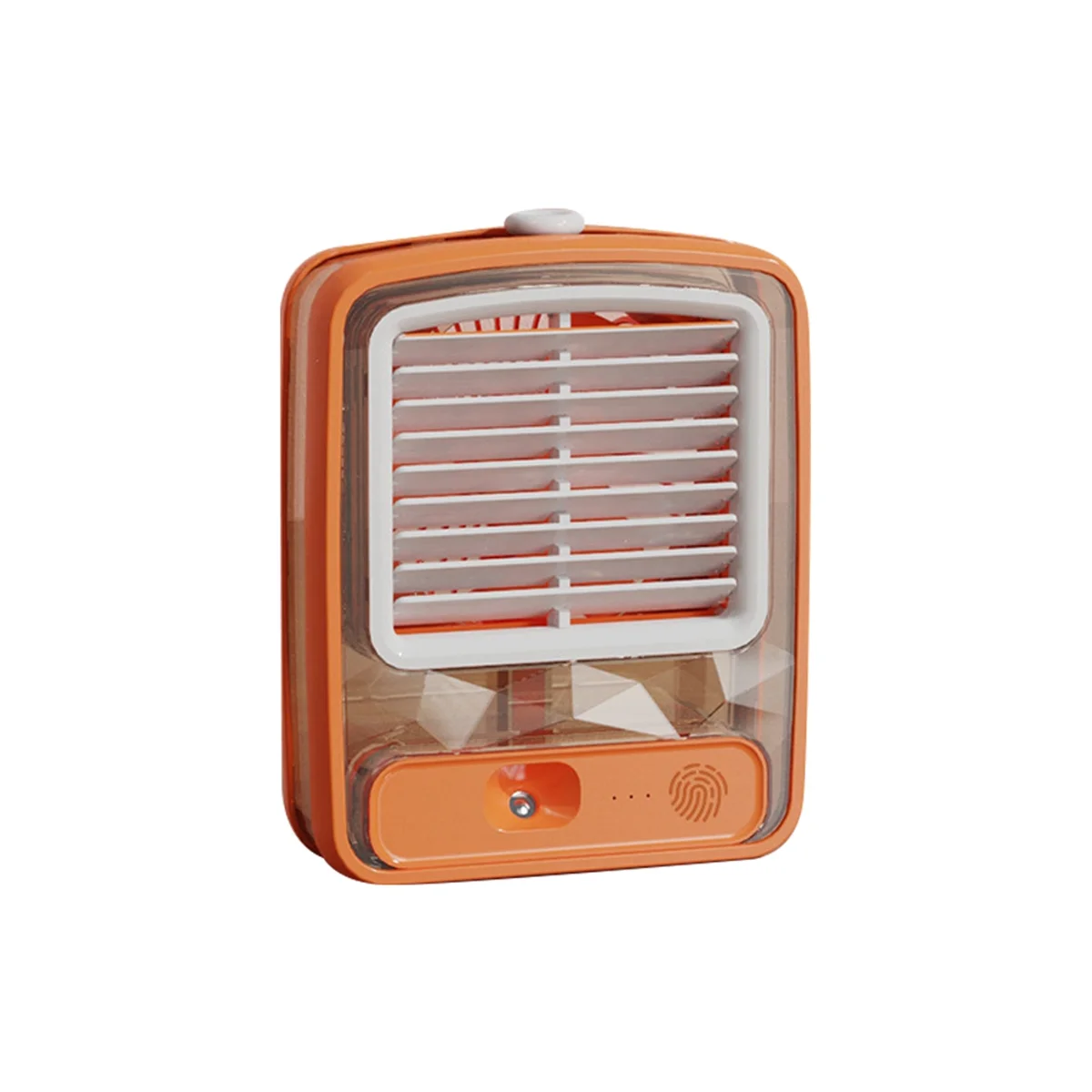 Маленький настольный вентилятор с распылителем тумана, светодиодный ночник, USB-перезаряжаемый вентилятор для запотевания воды, портативный настольный вентилятор охлаждения A