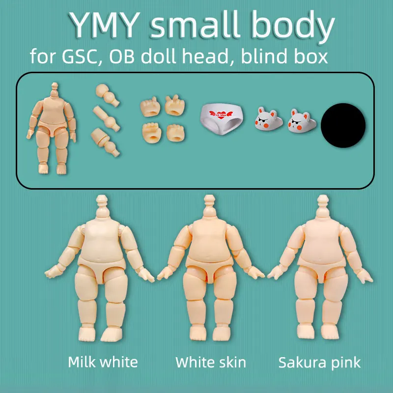Маленькое мини-тело YMY можно подключить к кукле BJD GSC 0B11 с подвижным Шарниром, Обувь, одежда, аксессуары для куклы