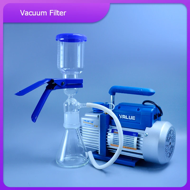 мембранный фильтр 250 мл + вакуумный насос + фильтрующая мембрана, ультра недорогой вакуумный фильтрующий аппарат