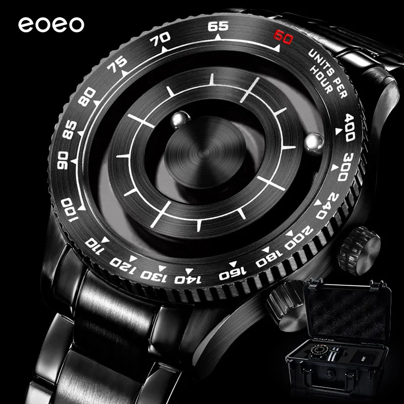 Механические часы EOEO для мужчин, Роскошные импортные швейцарские кварцевые наручные часы, Автоматические водонепроницаемые деловые часы из нержавеющей стали