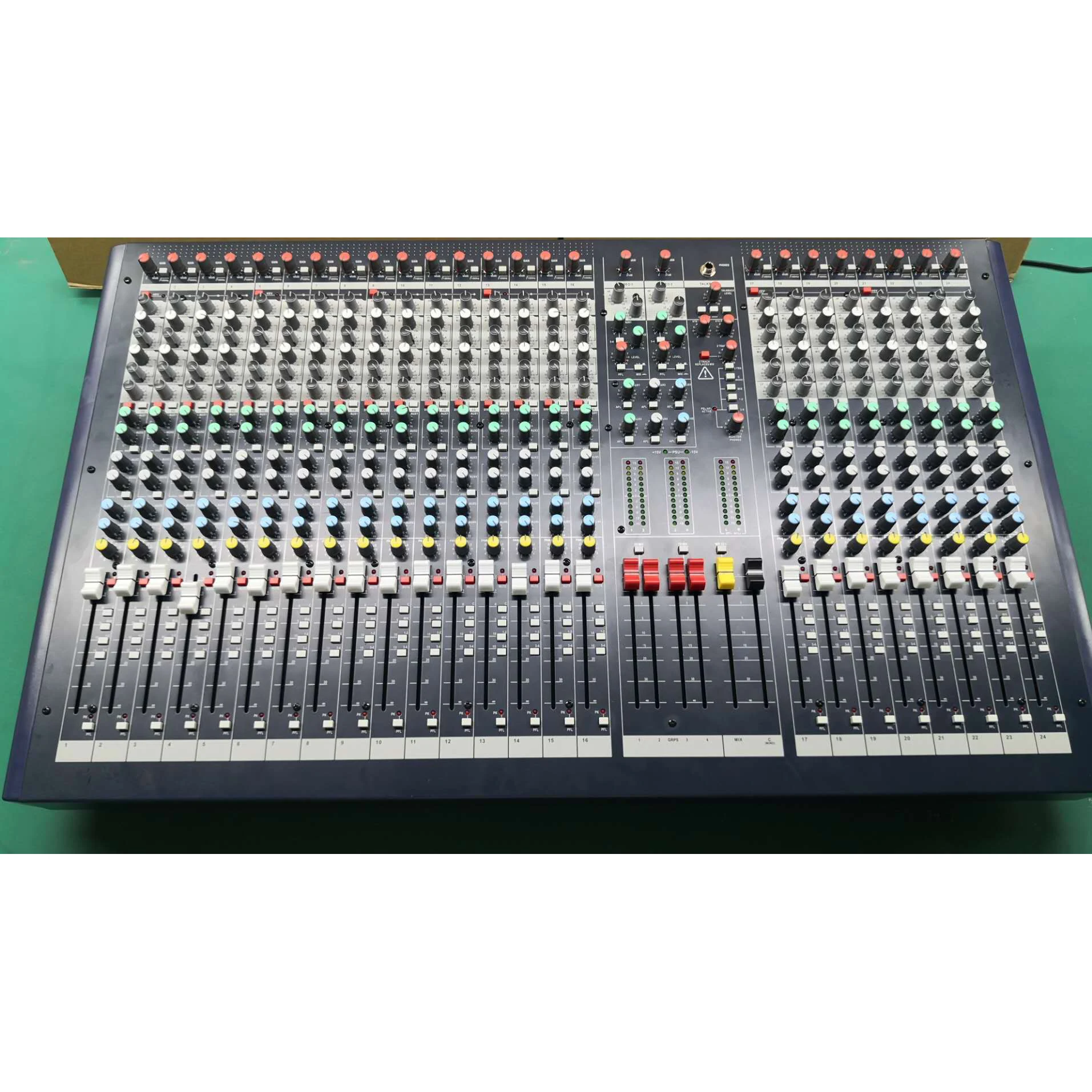 Микшерный пульт LX9-24, 24-Канальный Аудиомикшер