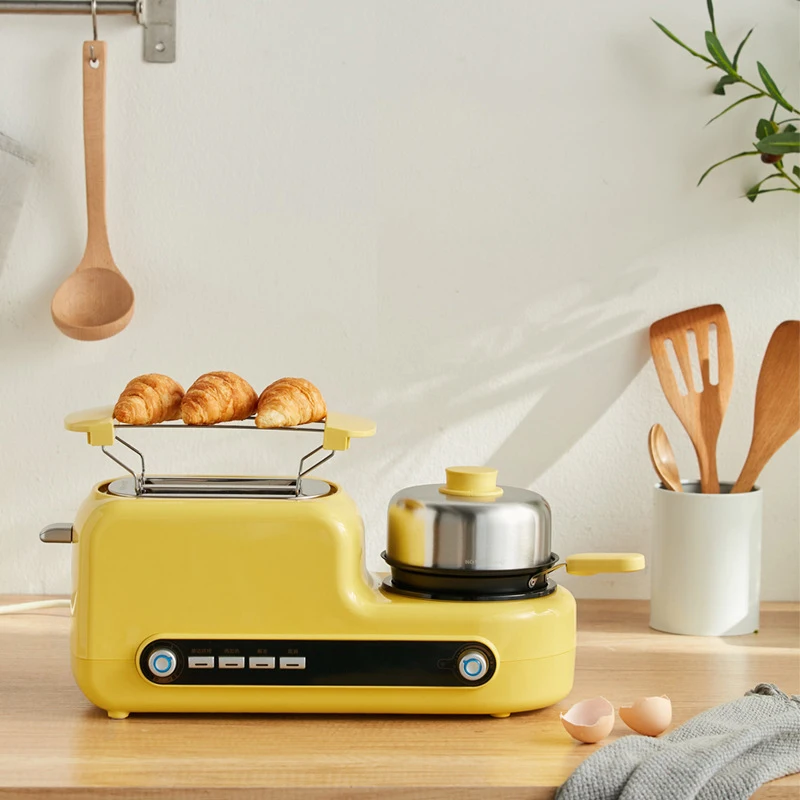 Многофункциональная высококачественная хлебопечка DSL-A02Z1, многофункциональная домашняя сковорода, машина для завтрака, автоматический тостер, практичный
