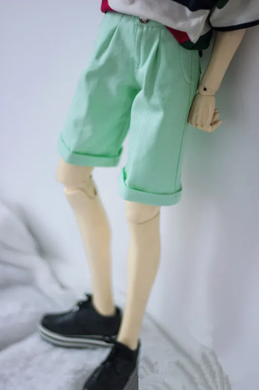 Модная одежда для куклы BJD карманного размера 1/3 1/размера MSD, костюм дяди с отворотами, новые шорты с джокером, брюки цвета хаки серо-зеленого цвета