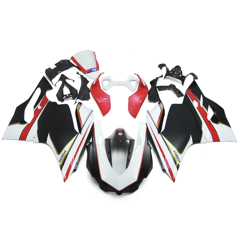 Мотоцикл Кузов Комплект для Ducati 899 1199 Panigale S/R Высокое Качество Впрыска ABS Пластик Обтекатели Плесень Замена Аксессуаров