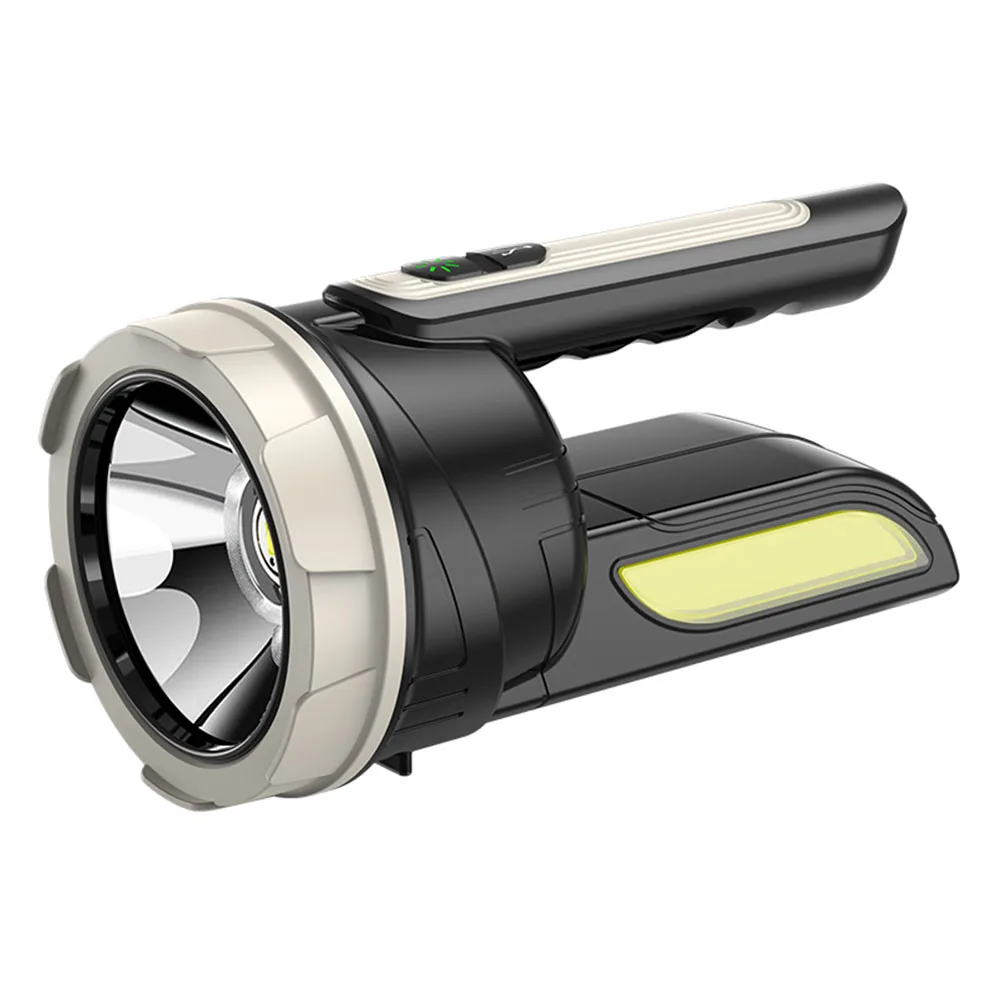 Мощный светодиодный фонарик COB, рабочие фонари, USB Перезаряжаемый мощный прожектор с боковым освещением, фонарь для кемпинга на открытом воздухе, рыбалки