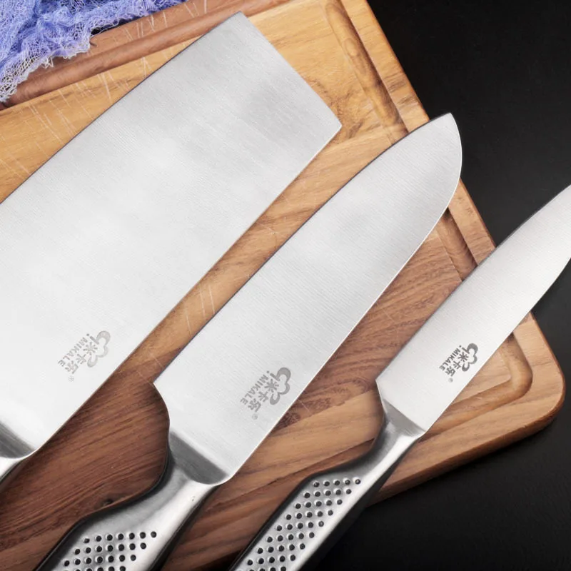 Набор кухонных ножей, Нож шеф-повара из нержавеющей стали, Японский Нож для суши, Нож для лосося, Нож для нарезки фруктов, Нож для мяса, Нож шеф-повара
