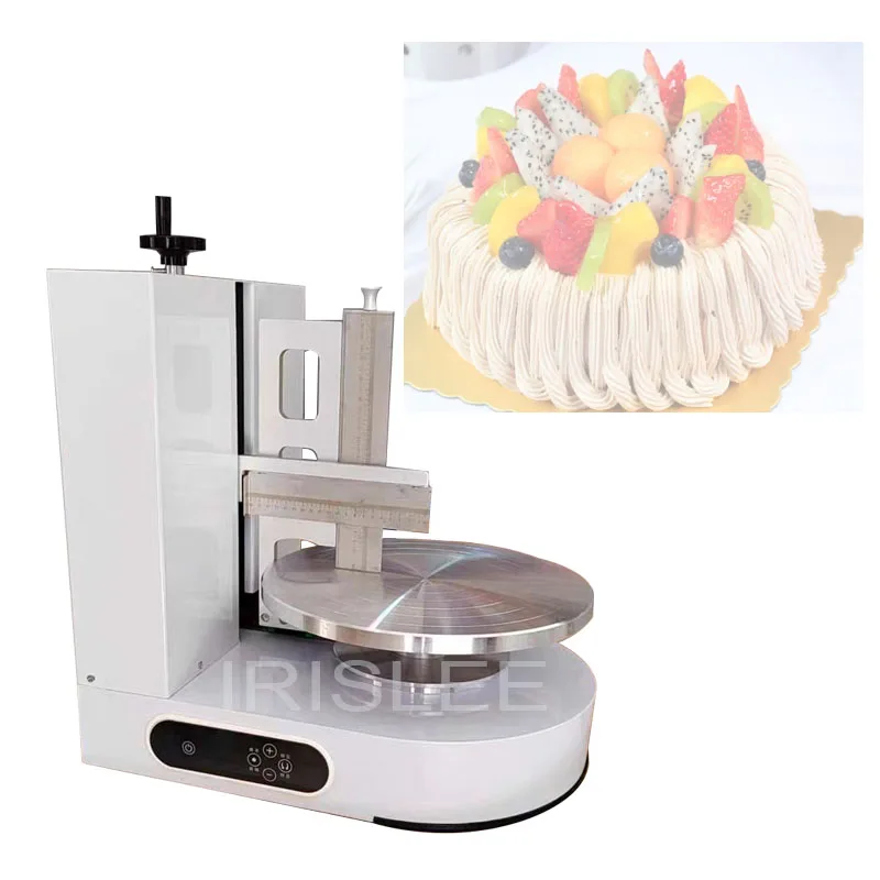 Небольшая Настольная Автоматическая Круглая машина для Намазывания крема для торта на День рождения, Оборудование для нанесения глазури На Торты, Шоколадные кремы
