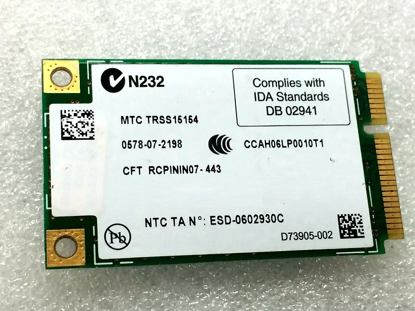 Новая карта для Intel Wifi Link 4965AGN Wireless-N Wifi Mini Pci-e Card Для IBM Lenovo Thinkpad R61 T61 X61 X61S 42T0865