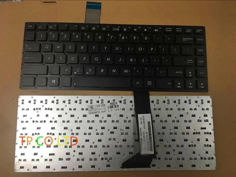 Новая клавиатура для ноутбука Asus S46 S46C K46 K46C K46CM A46 A46C E46 E46C Клавиатура без рамки Бесплатная Доставка