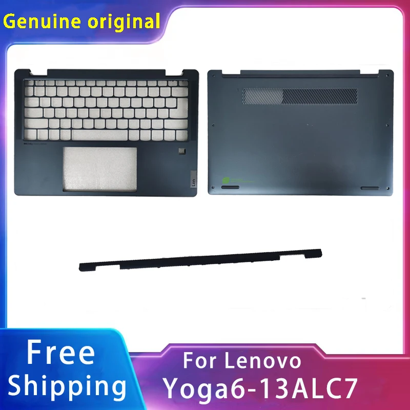 Новинка для Lenovo Yoga6-13ALC7, сменные аксессуары для ноутбуков, подставка для рук/Нижняя часть синего цвета AP3SJ000400
