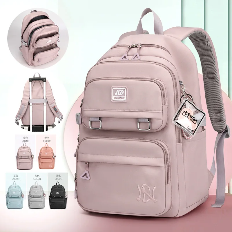 Новый Дорожный Рюкзак Большой емкости Для Девочек, Корейская Версия Школьной сумки Для учащихся младших классов средней школы, Рюкзаки для учащихся средней школы
