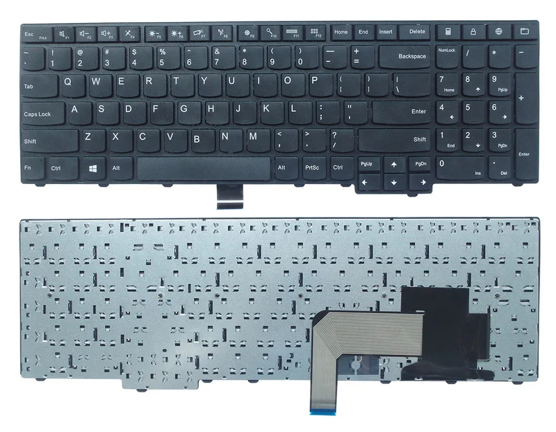Новый Ноутбук с Клавиатурой США Без Мыши Для Lenovo Thinkpad W540 T540P W541 T550 W550S L540 L560 E531 E540 P50S T560