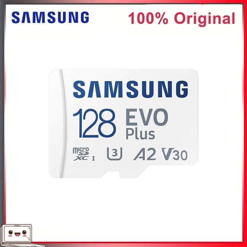 Новый продукт SAMSUNG 64gb 128gb 256gb 512gb TF (microSD) EVO Plus 4K U3 V30 A2 Считывает высокоскоростную карту памяти планшета-консоли 130 МБ/с.