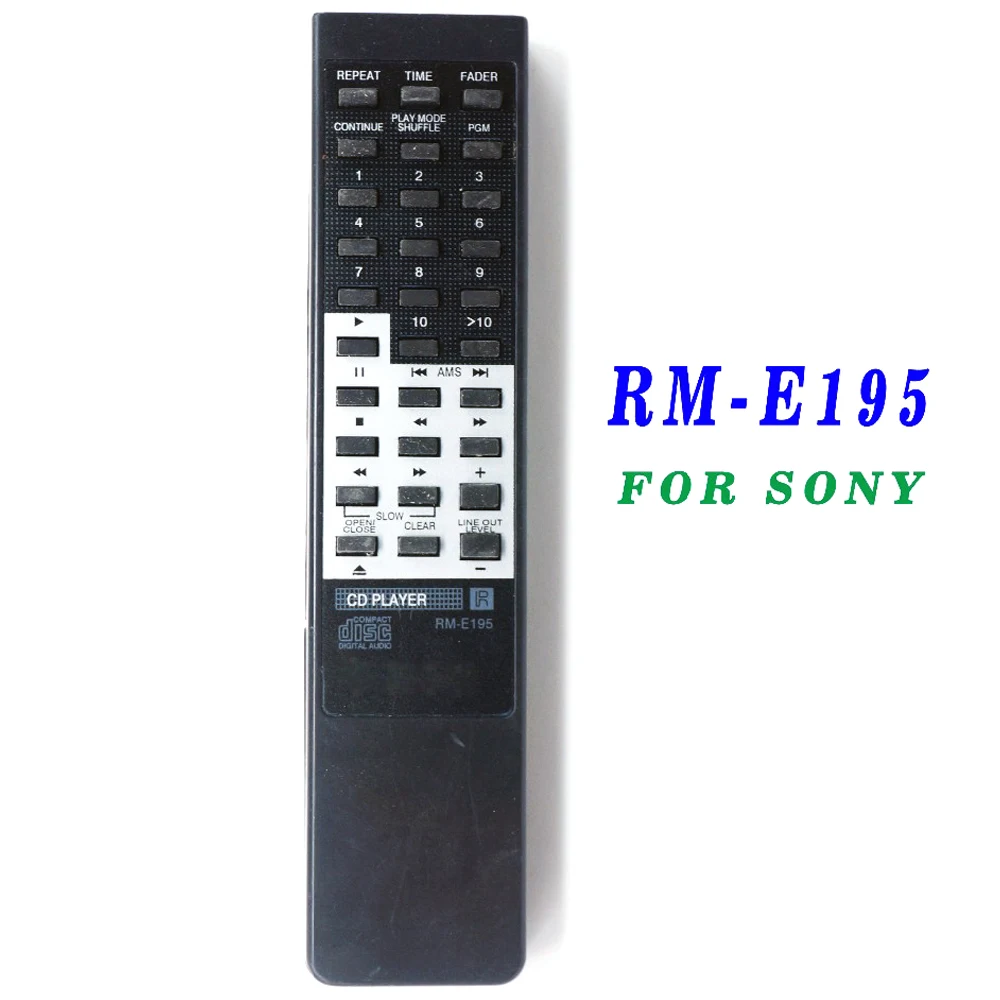Новый Универсальный пульт дистанционного управления RM-E195 для Sony CD AUDIO DISC DVD Recorder 228ESD 227ESD CDP-X33 CDP-790/950 Fernbedienung