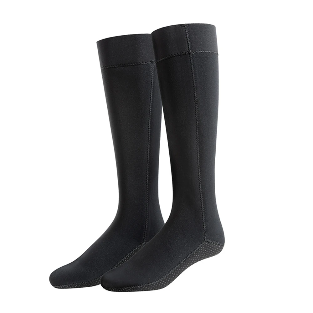 Носки для дайвинга из неопрена толщиной 3 мм, мужские и женские чулки, Пляжные теплые непромокаемые носки, нескользящие носки для дайвинга с защитой от порезов