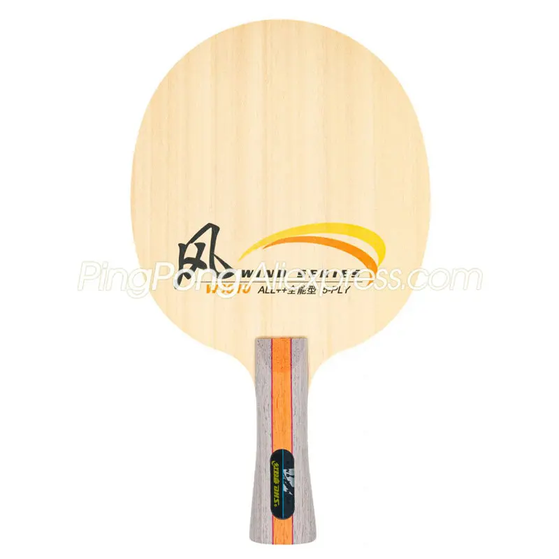 Оригинальная ракетка для настольного тенниса DHS W3010 Wind Серии Blade (5-слойная деревянная универсальная) Лопатка для пинг-понга