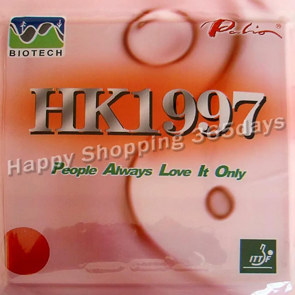 Оригинальный Palio HK1997 (HK 1997) (биотехнологический) резина для настольного тенниса/пинг-понга с губкой