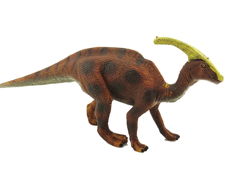 Паразавролоф Имитационная модель животного, Игрушечный динозавр, пластиковые куклы, большие модели динозавров, прочная конструкция 2021