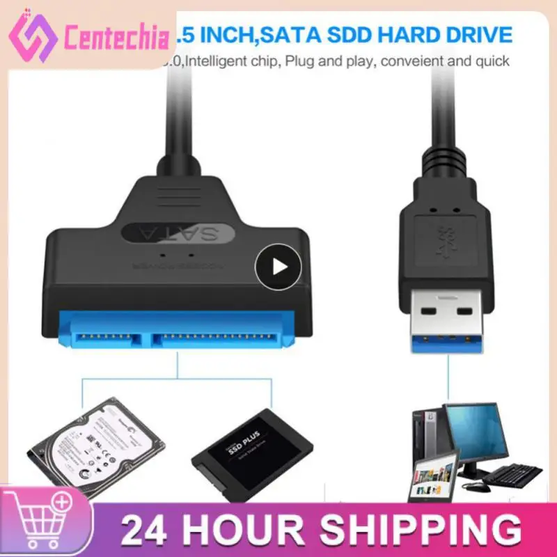 Поддержка кабеля-адаптера Совместимый жесткий диск для 2,5-дюймового USB Easy Drive Кабель Usb3.0 От 2,0 до Sata Поддержка кабеля-адаптера