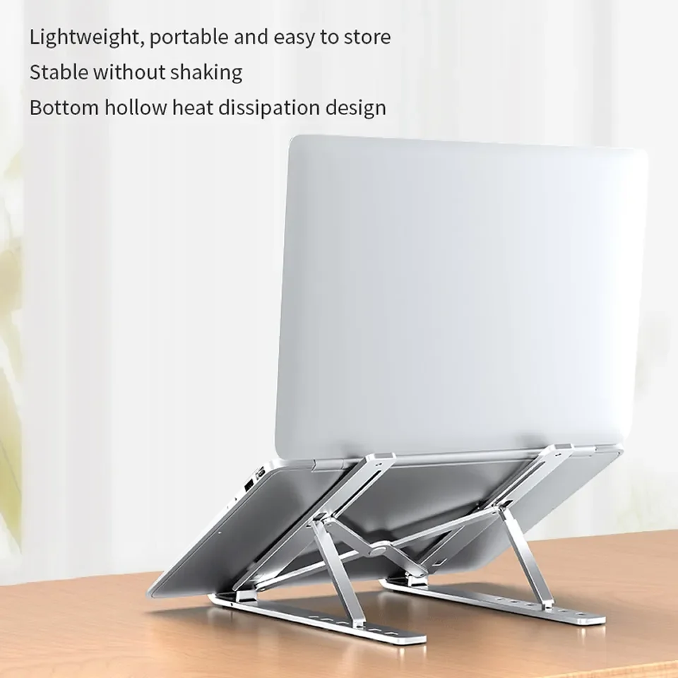 Подставка для ноутбука Алюминиевая Подставка для ноутбука Портативный Держатель для ноутбука Подставка для планшета Компьютерная Подставка для MacBook Air Pro ipad