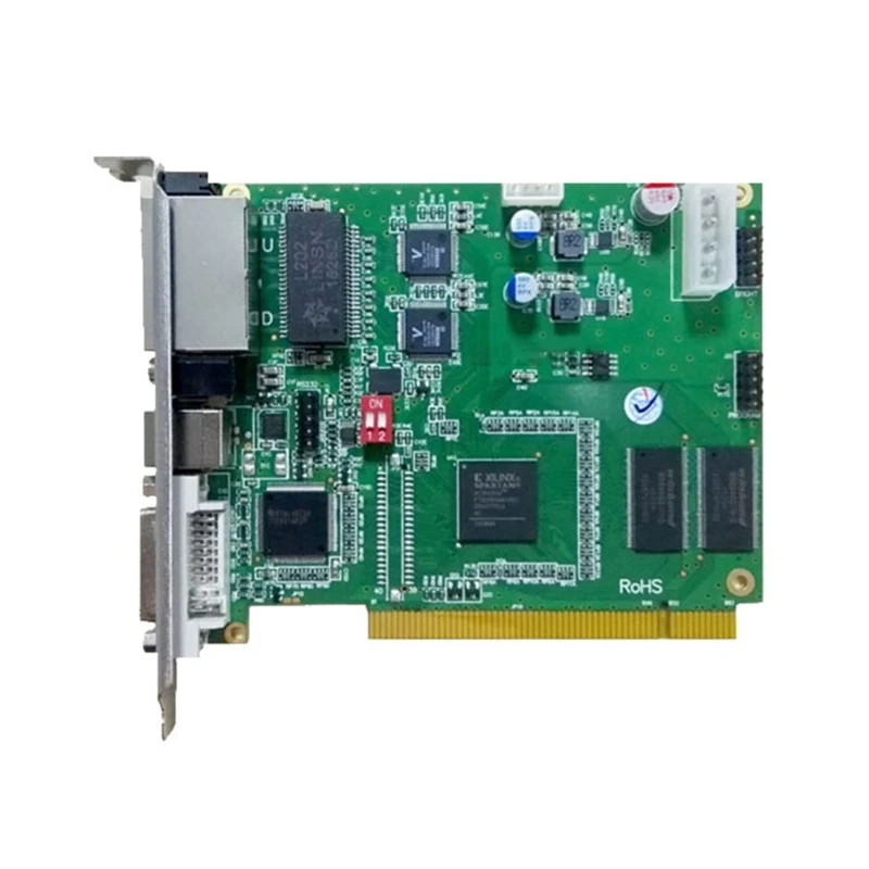 Полноцветный Синхронный светодиодный дисплей T5EE с Поддержкой карты отправки 60 Гц 30 Гц с Двойным Портом TS802D Видеокарты управления