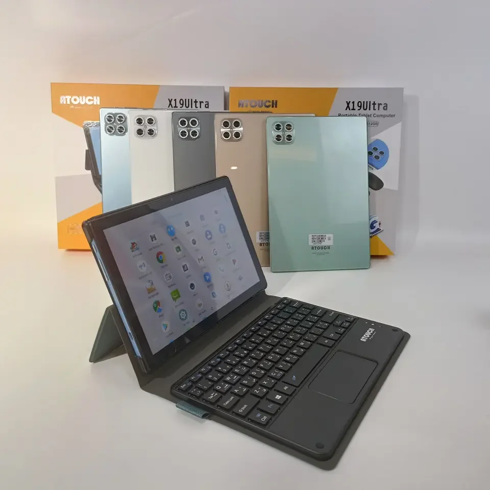 Популярный 10-дюймовый планшетный ПК ATOUCH Android X19Ultra с клавиатурой и мышью