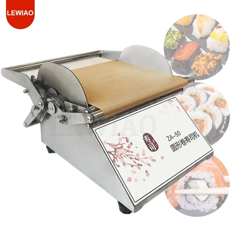 Портативная Квадратная круглая машина для приготовления суши, Японская машина для раскатки рисовых рулетов для суши