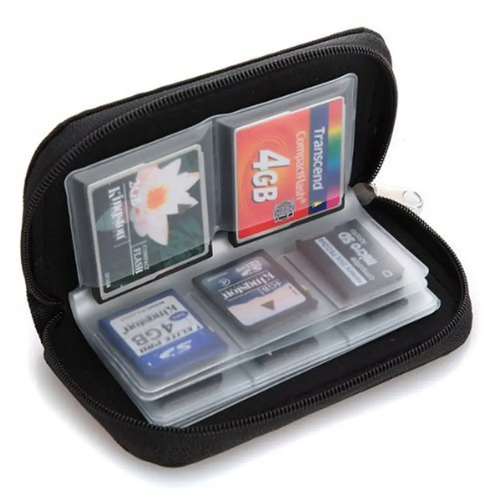 Портативная сумка с 22 слотами для SD-карт, Необходимая для путешествий Электроника, аксессуары для фотосъемки, чехлы для хранения гаджетов