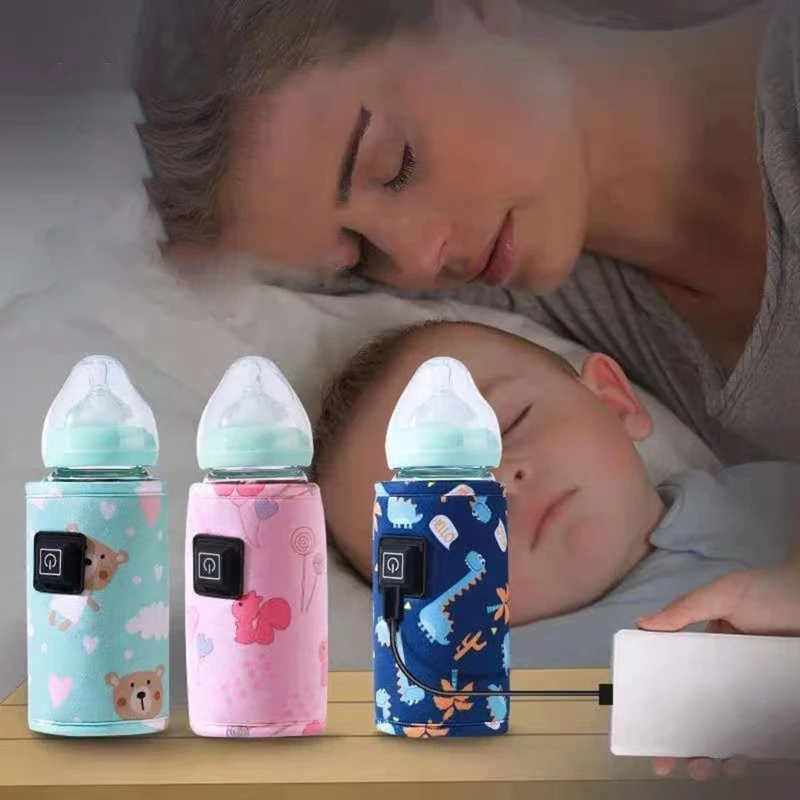Портативный USB подогреватель для детских бутылочек бутылочки для кормления новорожденных с подогревом крышка изоляции подогреватель детских бутылочек пикник портативный детские теплые