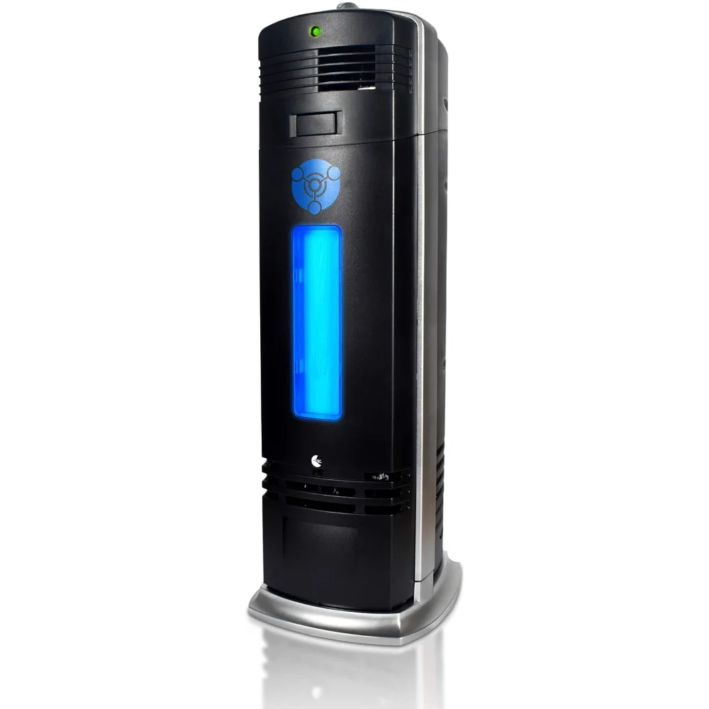 Постоянный фильтр OION Technologies B-1000 Ионный Очиститель воздуха Pro Ионизатор с УФ-C, Новый (черный)