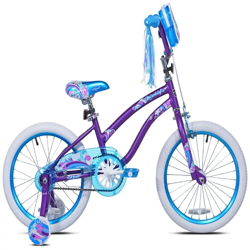 Потрясающий фиолетовый велосипед для девочек-озорниц - прокатитесь стильно и весело!