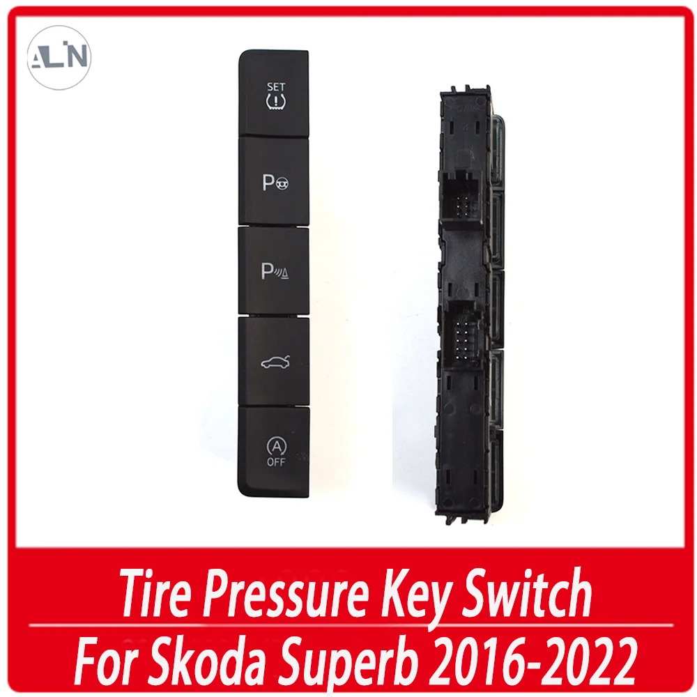 Применяется К Skoda Superb 2016-2022 Ключ Переключения давления в шинах Полная Модификация интерьера 3VD 927 238 G 3VD927238G