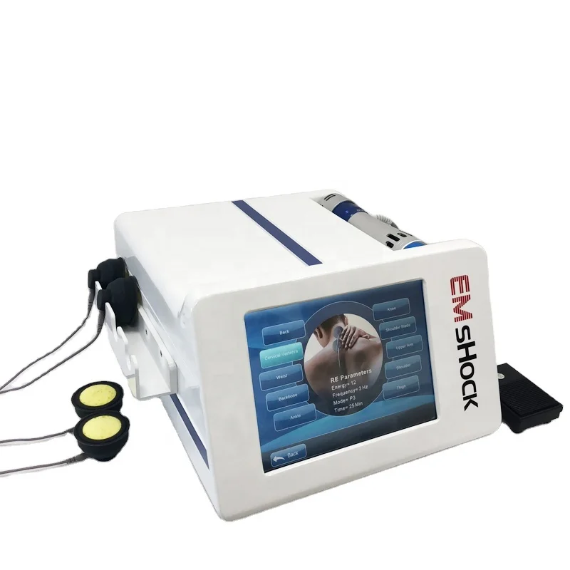 Профессиональная 30 Гц 10,4 Дюйма 2 В 1 EMS Физиотерапевтическая машина для снятия боли Shockwave Therapy Machine