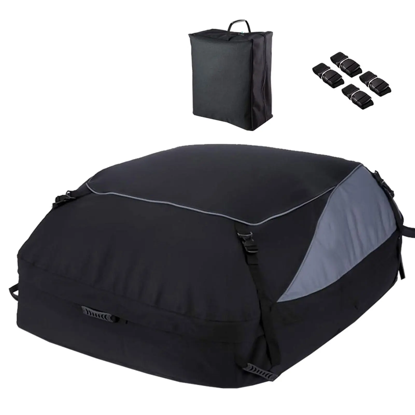 Прочная сумка для крыши автомобиля, Универсальная водонепроницаемая сумка для крыши автомобиля, пылезащитная сумка для багажа на крыше автомобиля, уличная сумка для крыши из ткани Оксфорд 600D