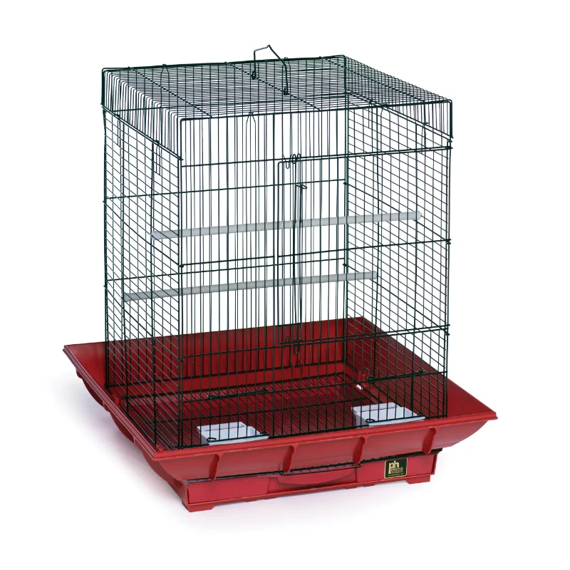 Птичья клетка Prevue Pet Products Clean Life - Красный SP850R /B украшение птичьей клетки птичье гнездо аксессуары для птиц