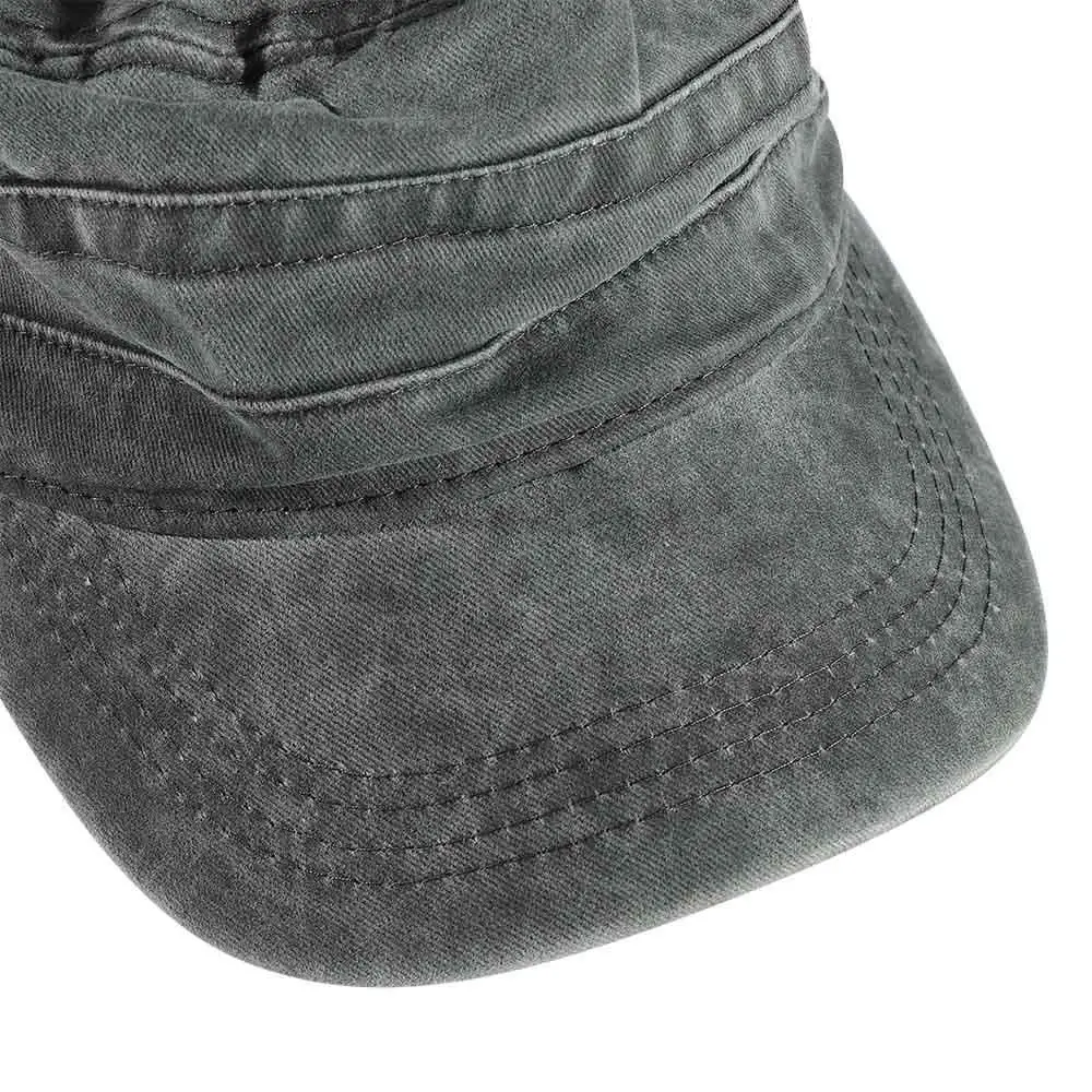 Регулируемая Классическая Однотонная Винтажная армейская кепка Унисекс от Солнца, мужская шляпа из полиэстера