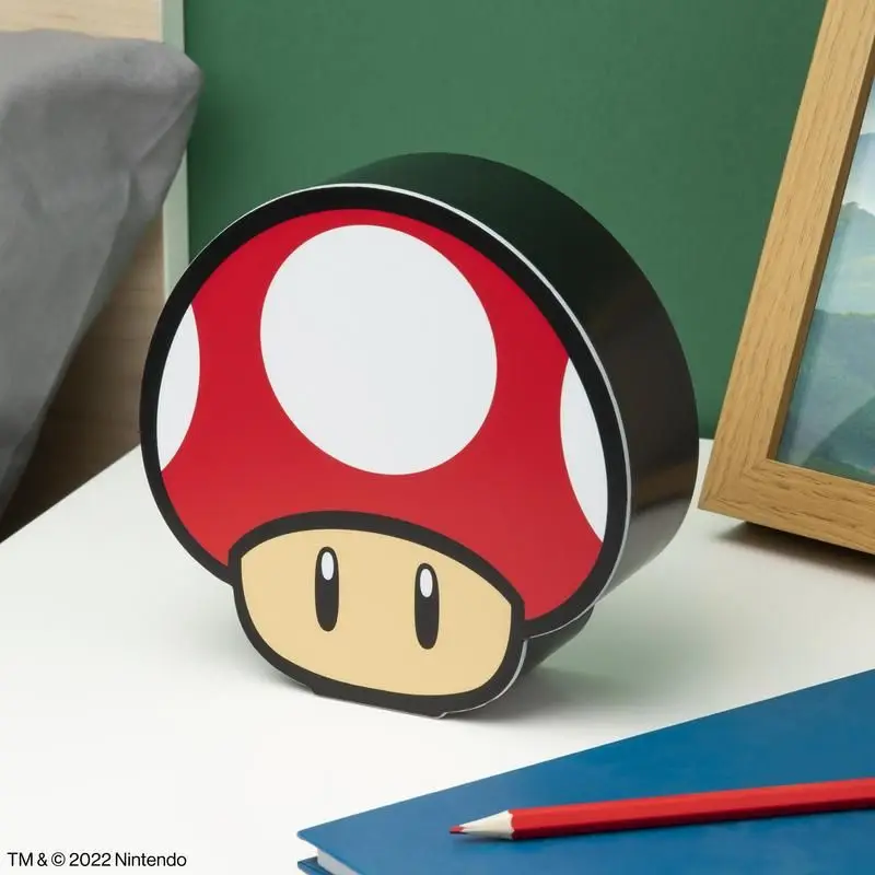 Светодиодный сенсорный милый грибной ночник, перезаряжаемый со звуковыми эффектами и USB-лампой, украшение игровой атмосферы Kawaii Childhood
