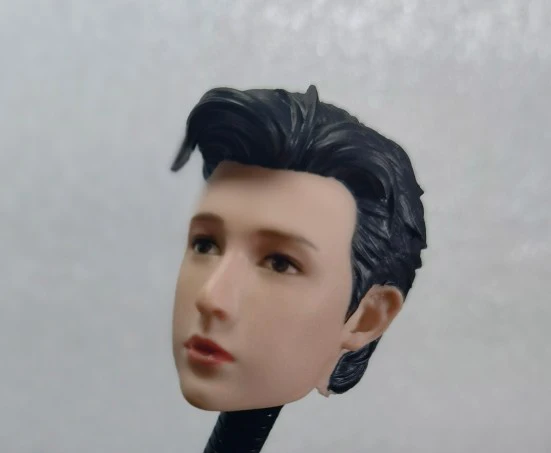 Сделай сам 1/6 Азиатская мужская звезда YiBo, вырезающая голову, скульптурная модель ручной работы для коллекции кукол 12 