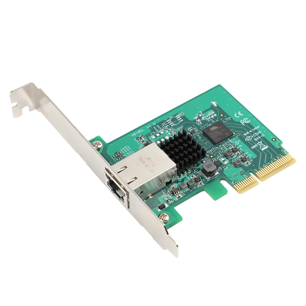 Сетевая карта PCIe 10 Gigabit Ethernet PCI express к 1 порту RJ45 адаптер 10/100/1000/10000 Base-T сетевой контроллер локальной сети