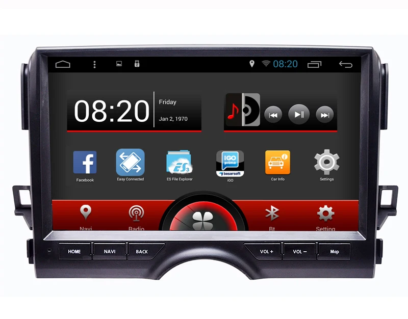 Система Android 5.1.1, 10,1-дюймовый экран, автомагнитола, автомобильная GPS-навигационная система, DVD-плеер, автомагнитола для Toyota Reiz 2012-2015