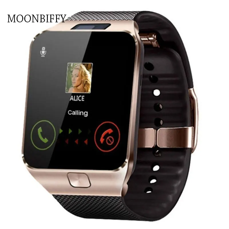 Смарт-часы Smart Clock с поддержкой камеры Мужские женские спортивные наручные часы Bluetooth для Samsung Huawei Xiaomi Android Phone