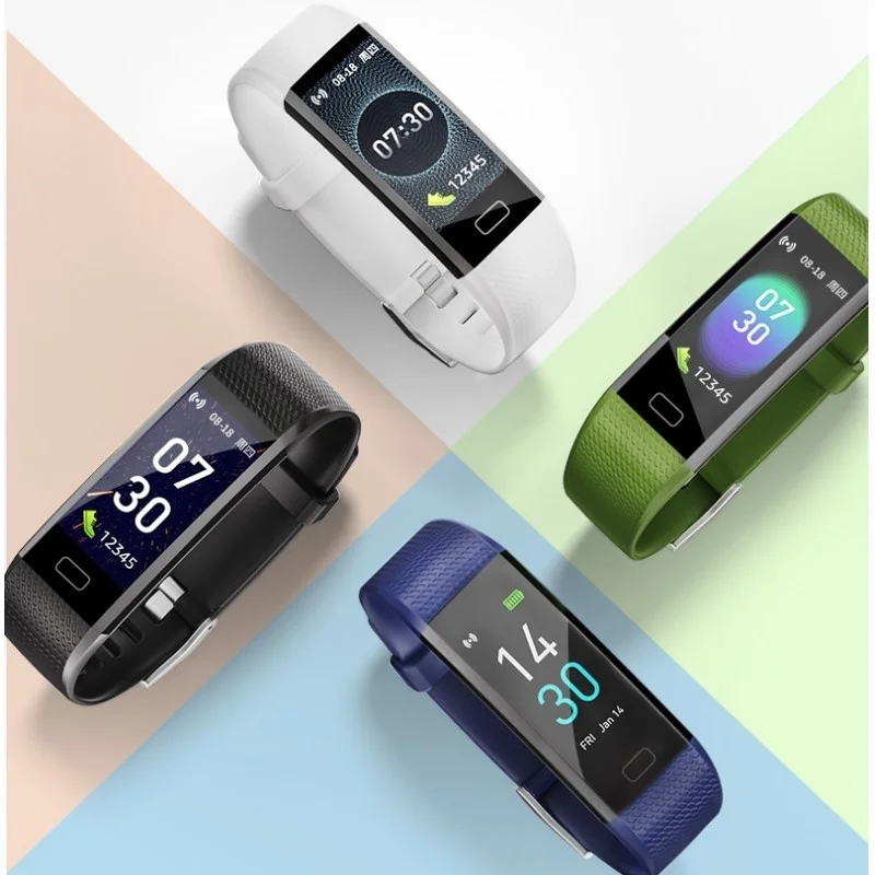 Смарт-часы-браслет, браслет для мужчин и женщин, Монитор сердечного ритма, Bluetooth, Водонепроницаемые смарт-часы, силиконовый ремешок, Android IOS, Лучшие