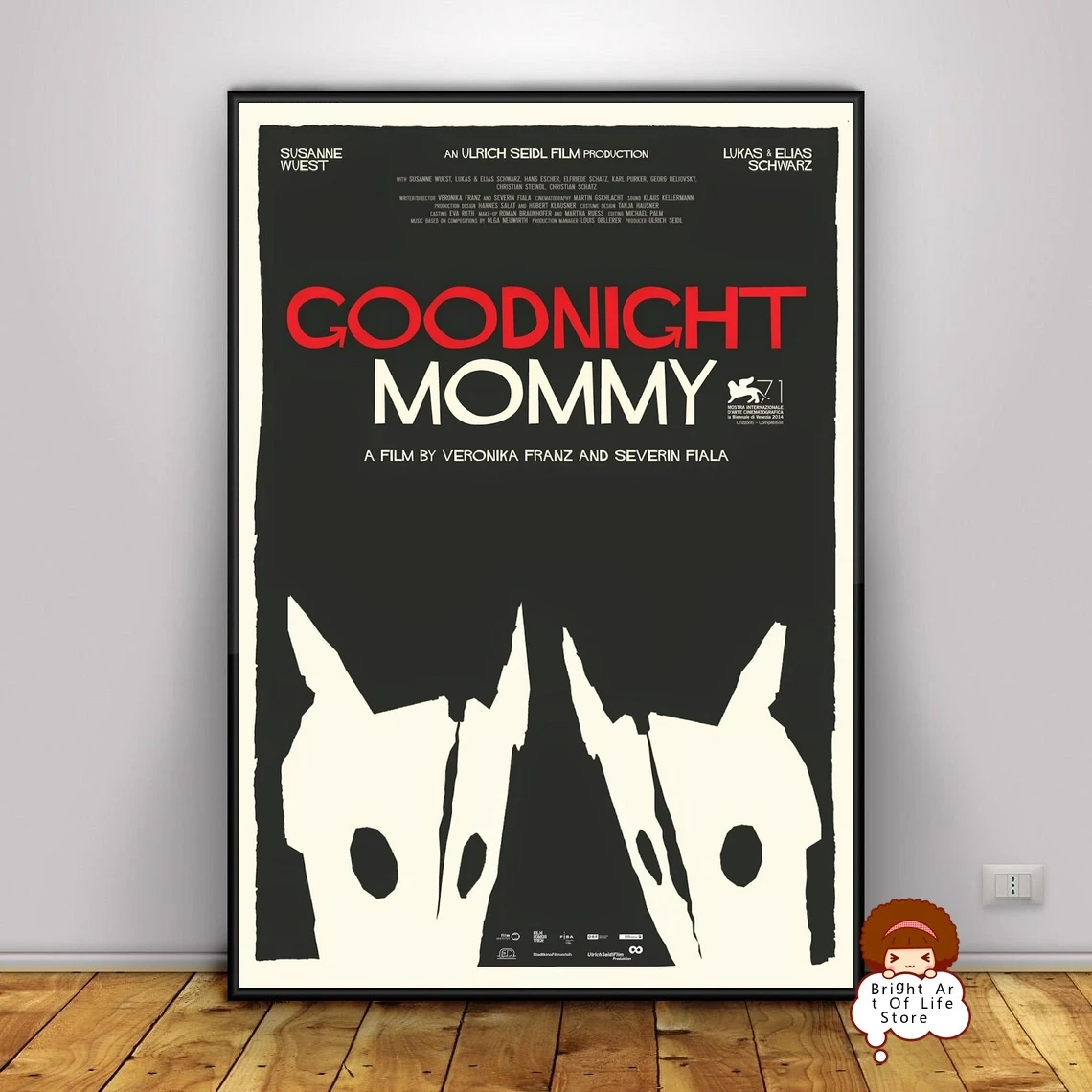 Спокойной ночи, мамочка (2014), Обложка для постера фильма, фотопечать, холст, настенное искусство, домашний декор (без рамы)