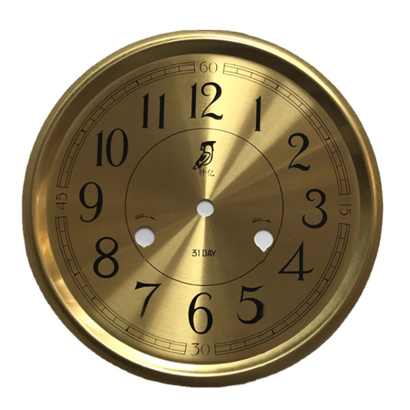 Старинные механические настенные часы с циферблатом Металлический напольный часовой механизм с длинным валом Циферблат Заводные Часы Аксессуары Для ремонта