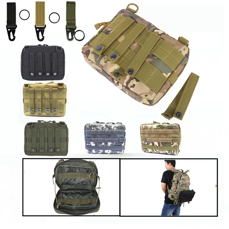 Тактический военный чехол Кобура для охотничьего пистолета Набор инструментов EDC для экстренной медицинской помощи на открытом воздухе Походные аксессуары для кемпинга