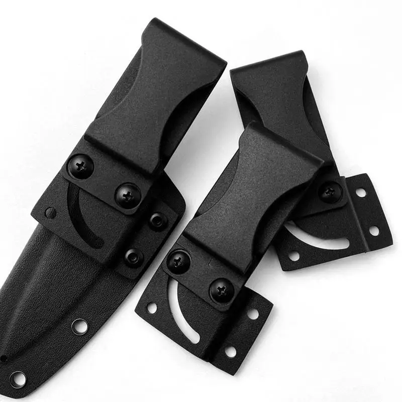 Тактический поясной зажим для ножен Kydex Scabbard, кобура для пистолета с винтами, зажим для ремня для ножей, принадлежности для охоты