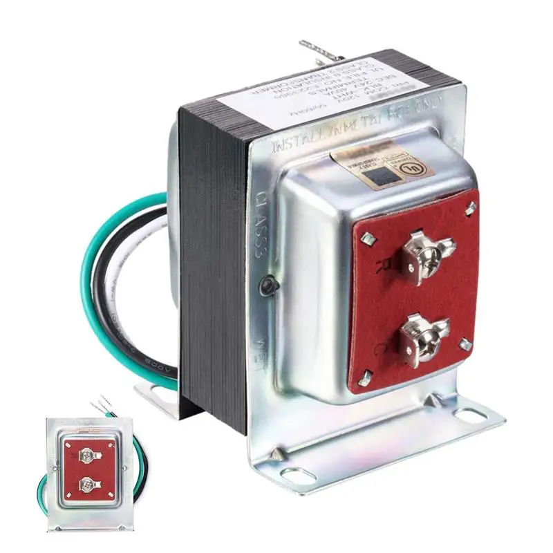 Термостат-трансформатор С проводным адаптером термостата 16V 30VA Универсальный трансформатор для дверных звонков и бытовой техники Универсальный