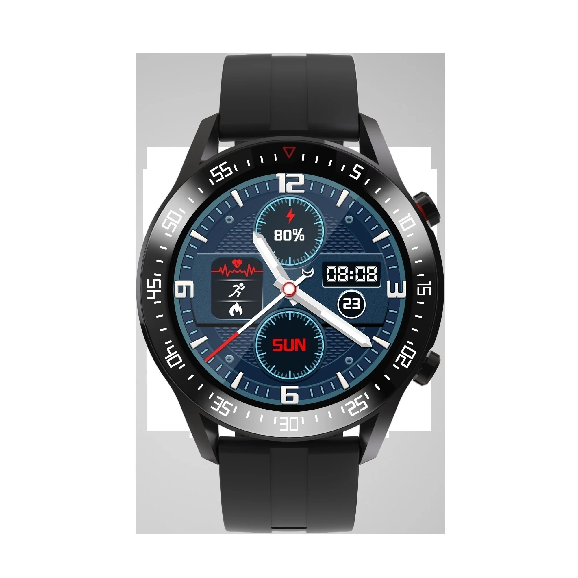 Умные часы Мужские Цифровые часы IP68, водонепроницаемые наручные часы, Многоязычные Фитнес-часы, Спортивные часы для мониторинга сердечного ритма, Продажа