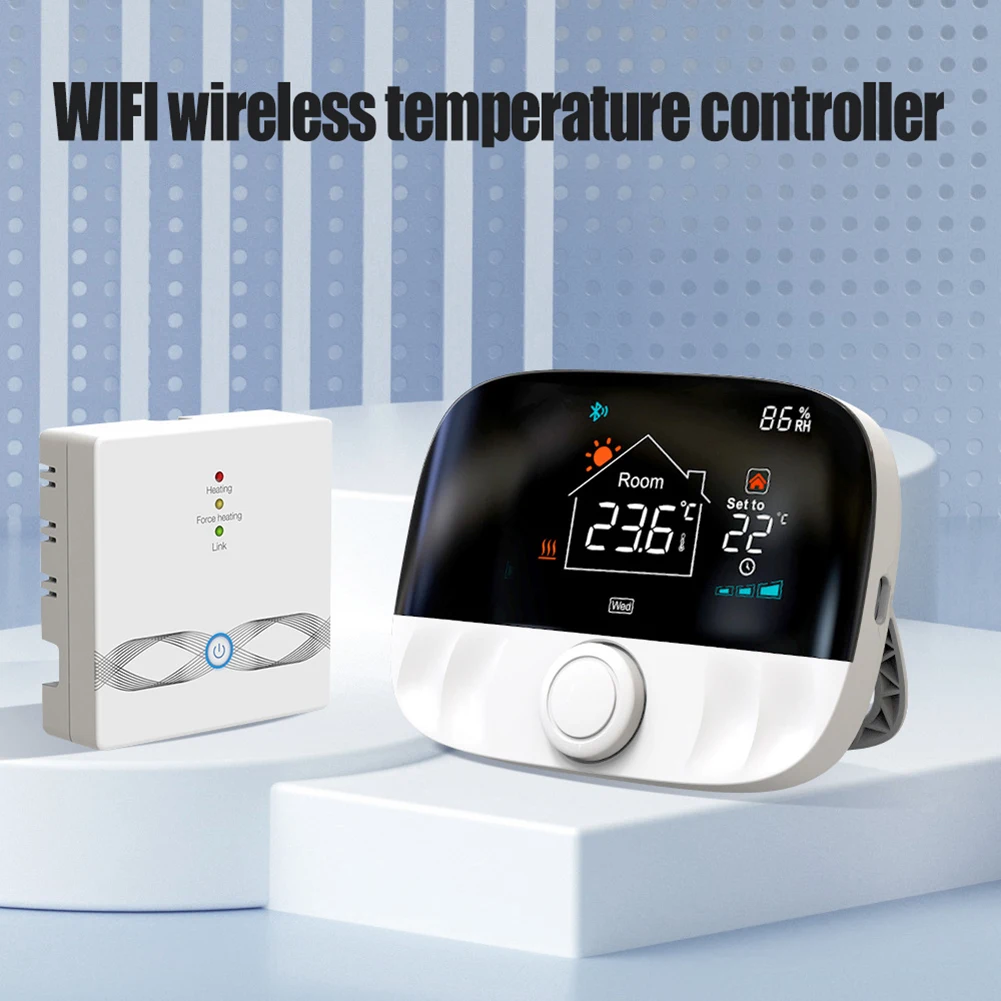 Умный WiFi Термостат, Регулятор температуры воды/Электрического пола/отопления для дома, Беспроводной регулятор температуры